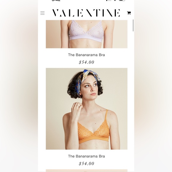 NWT Valentine NYC by Jonas and Brown Bralette M - Picture 4 of 4